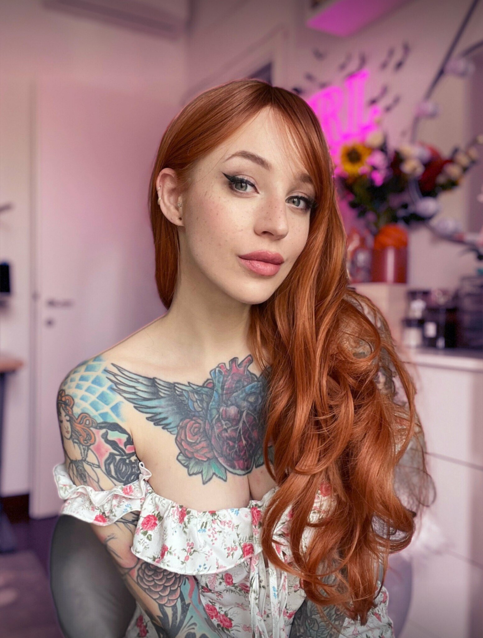 🎨Yana Sinner🦊 Tattooed Nerdy Redhead OnlyFans