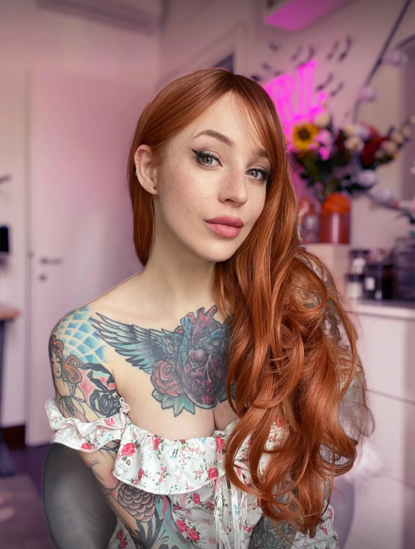 🎨Yana Sinner🦊 Tattooed Nerdy Redhead