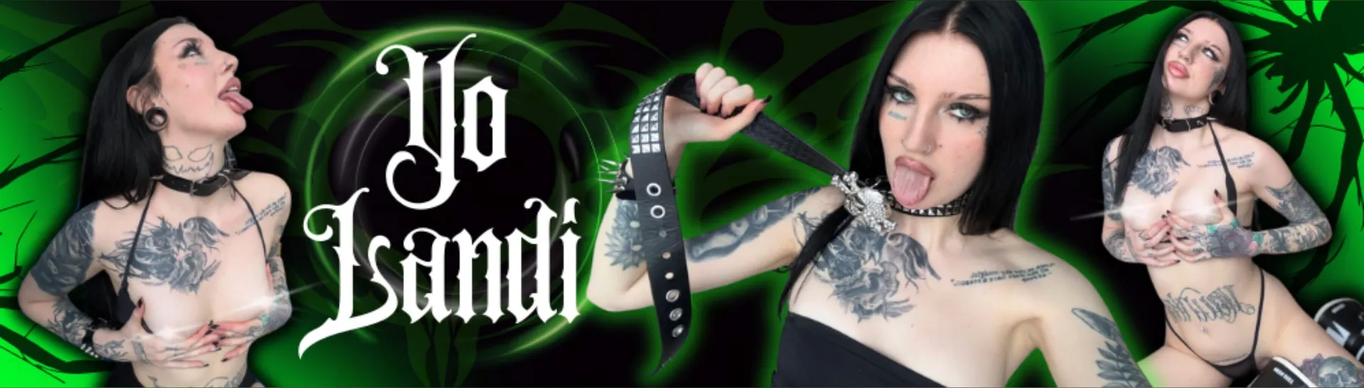 Yo-Landi 🕷️💚 OnlyFans header