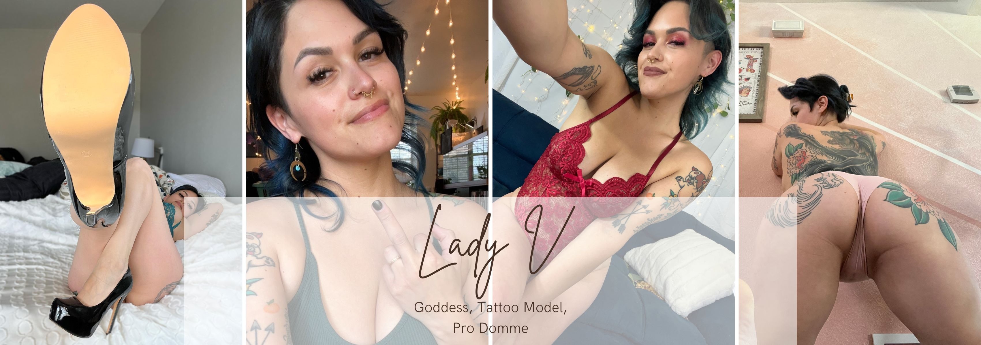 Lady V OnlyFans header