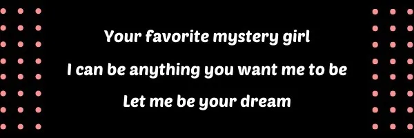 Your Mystery Girl cover