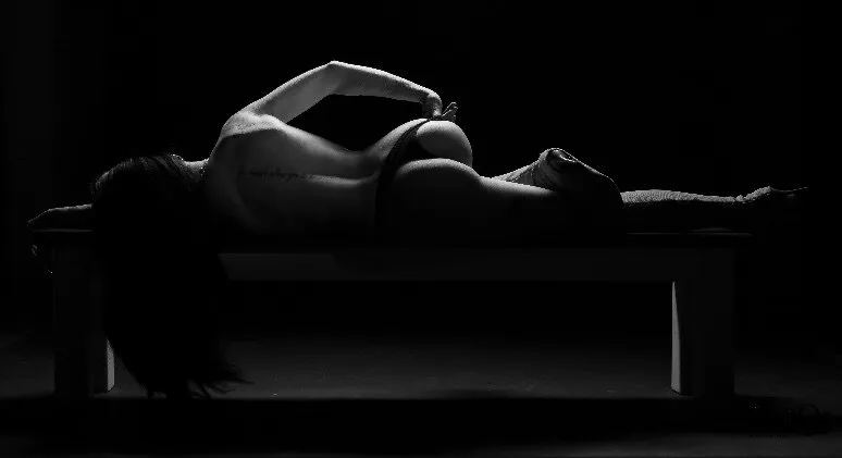 Tatted chaos with a soft moan🥵 OnlyFans header