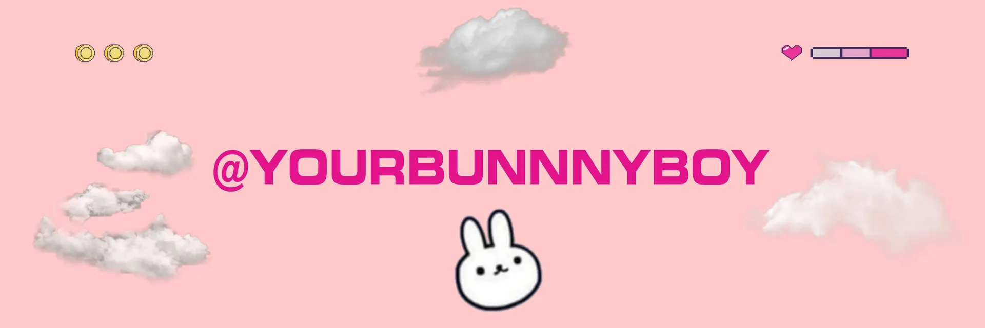 your bunny boy OnlyFans header