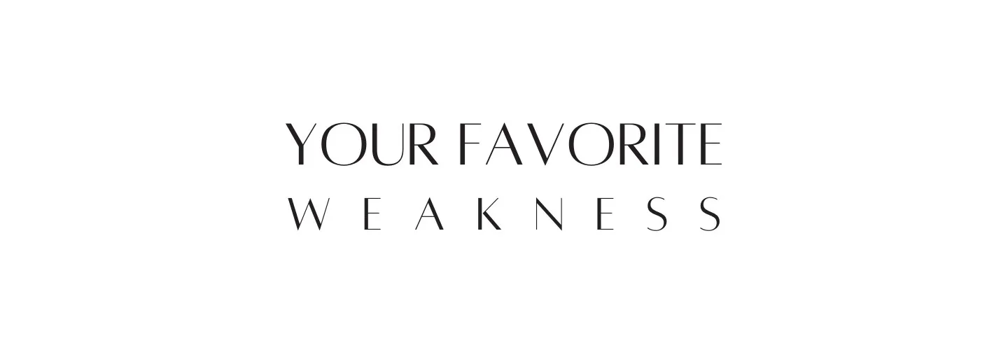 your favorite weakness OnlyFans header