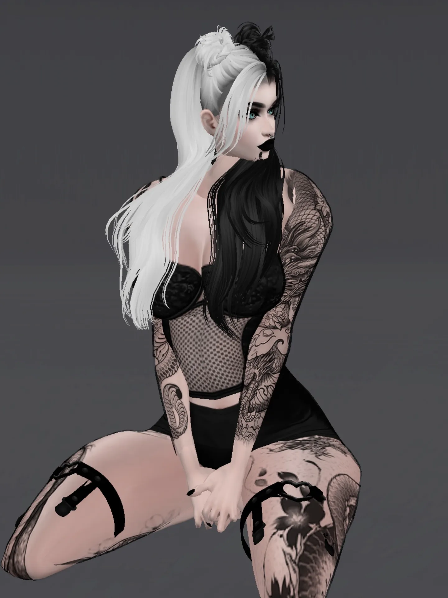 Are thick goths with tattoos your type?