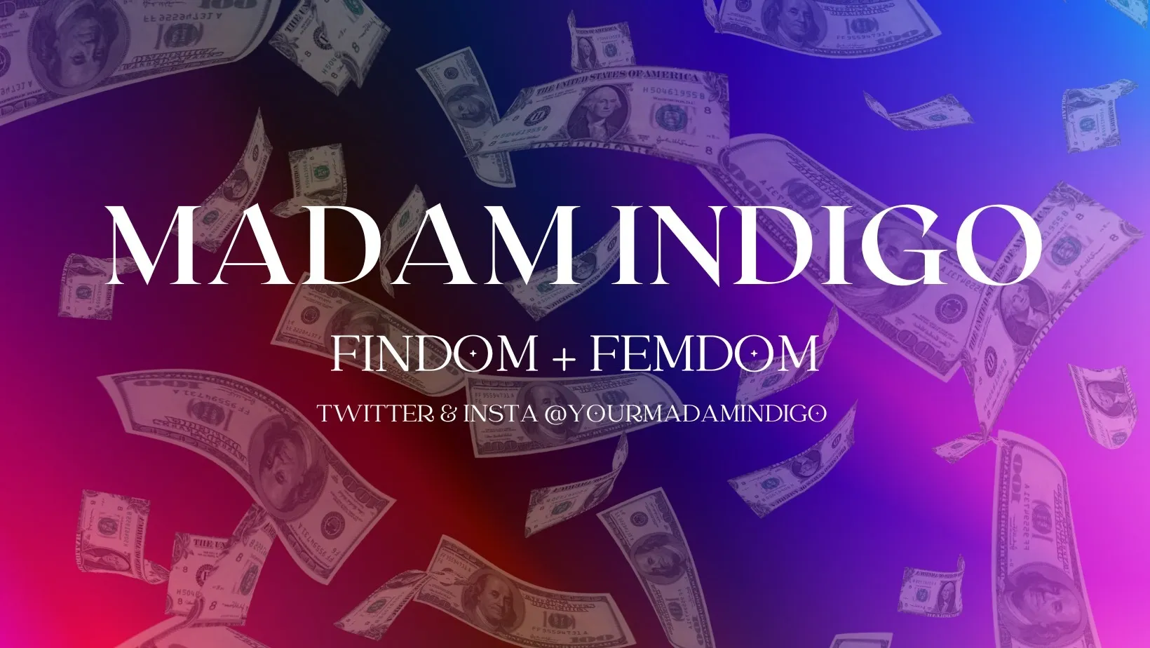 Madam Indigo OnlyFans header