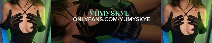 Yumy Skye OnlyFans header