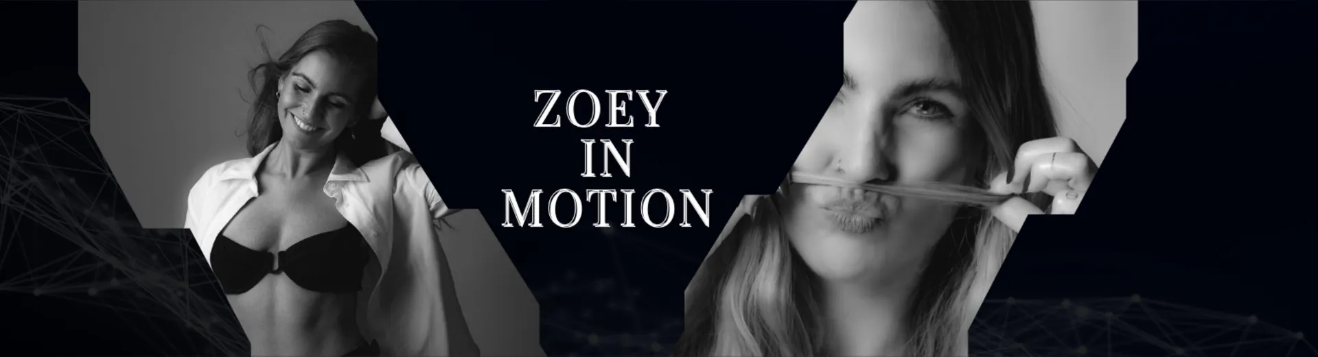Zoey in Motion OnlyFans header